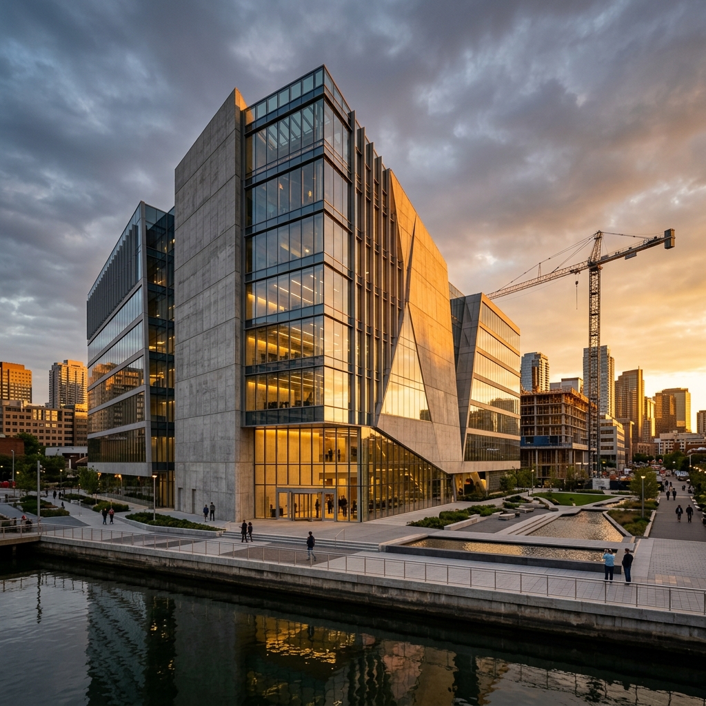 Modern construction by ORVEX Group